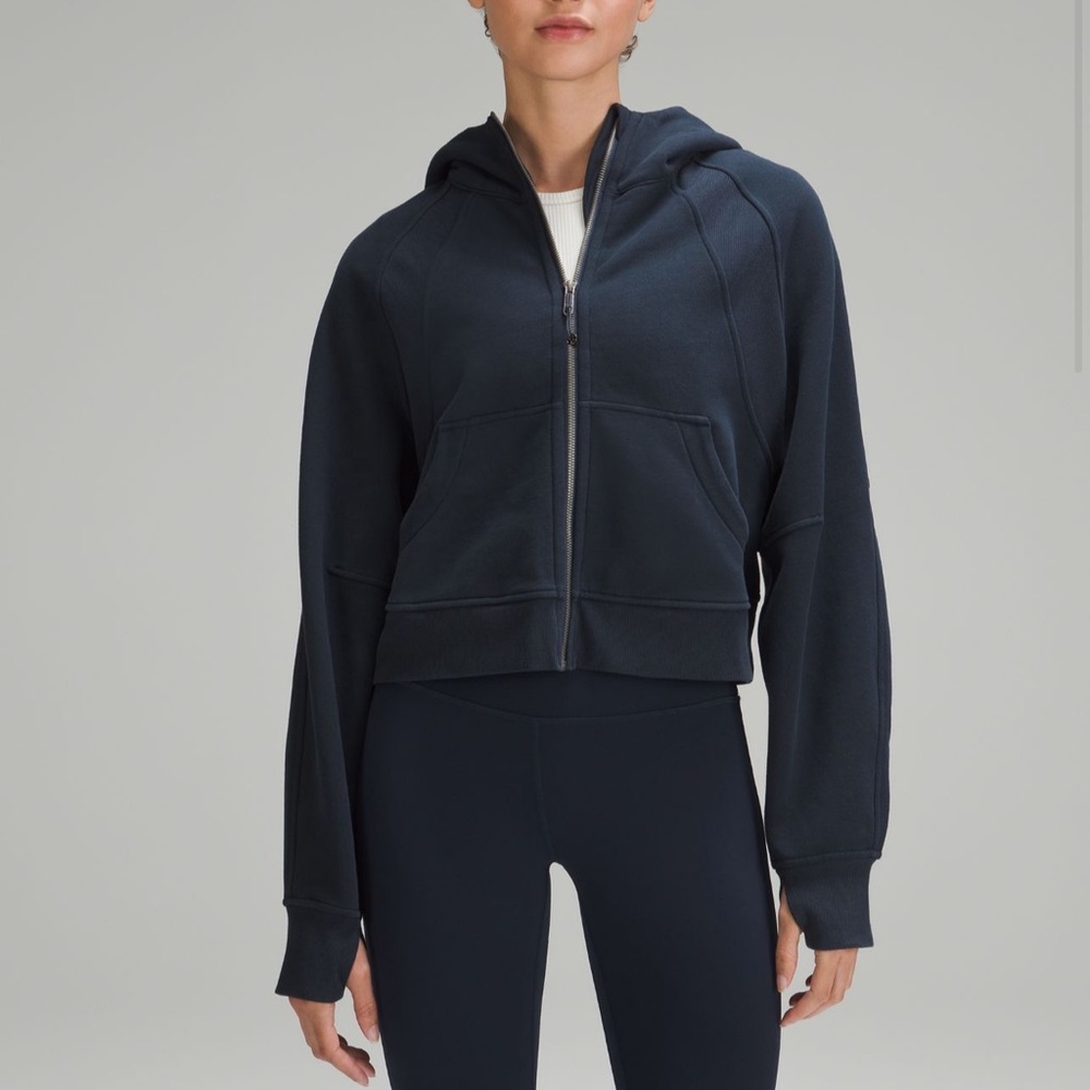 Lululemon scuba oversized full zip hoodie - true navy